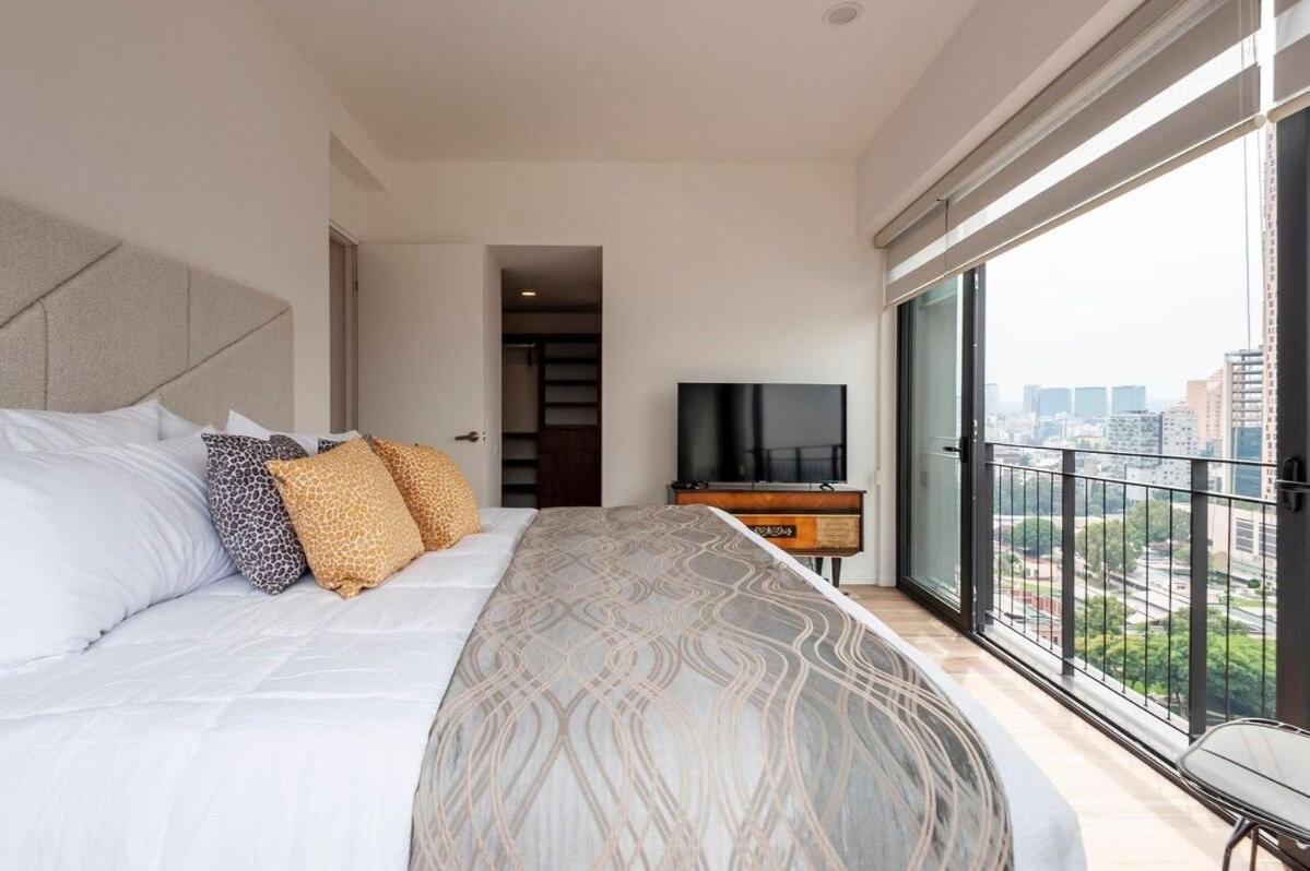 Luxury High-rise Panoramic Apartment, Polanco 3bd Appartement Mexico-stad