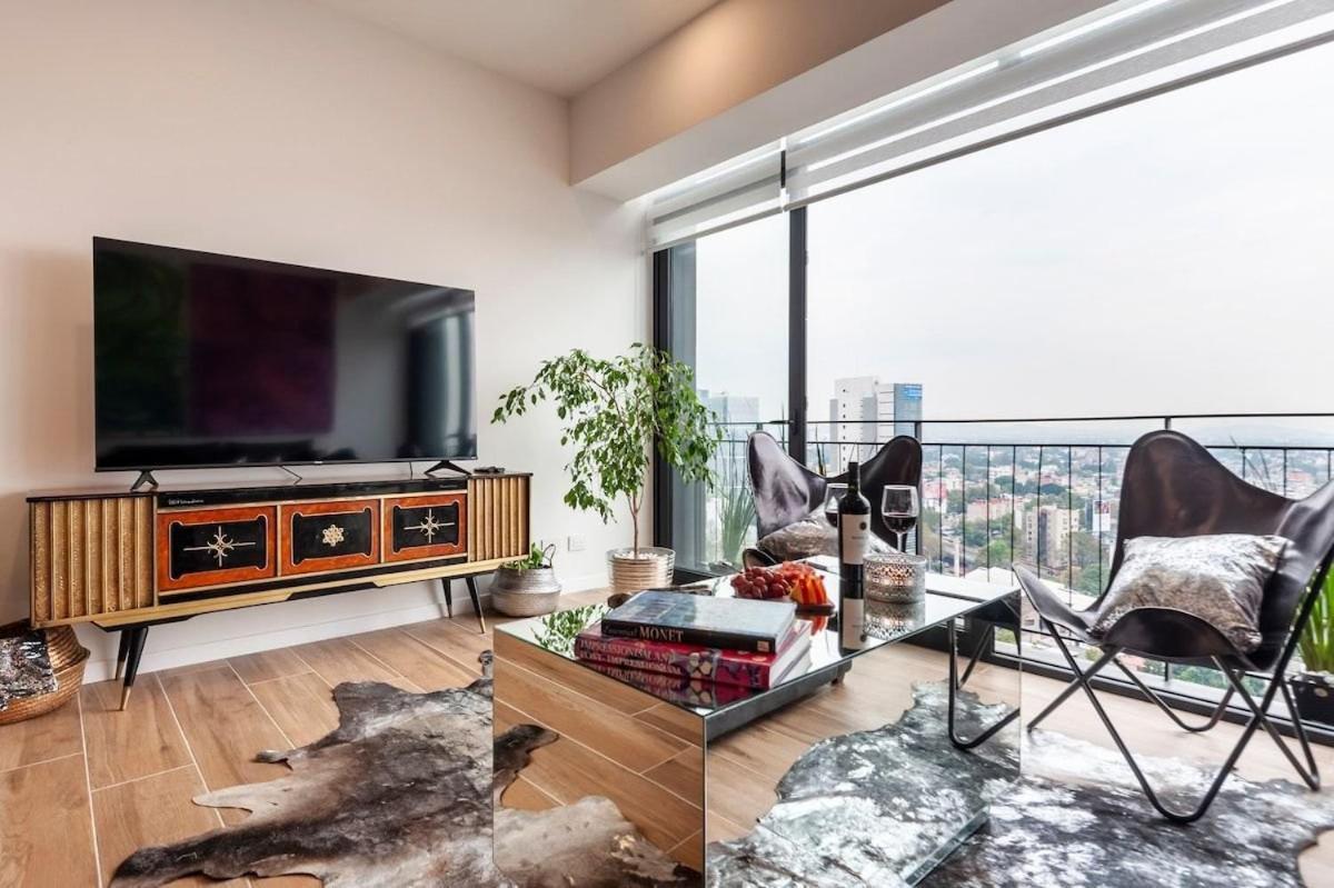 Luxury High-rise Panoramic Apartment, Polanco 3bd Appartement Mexico-stad